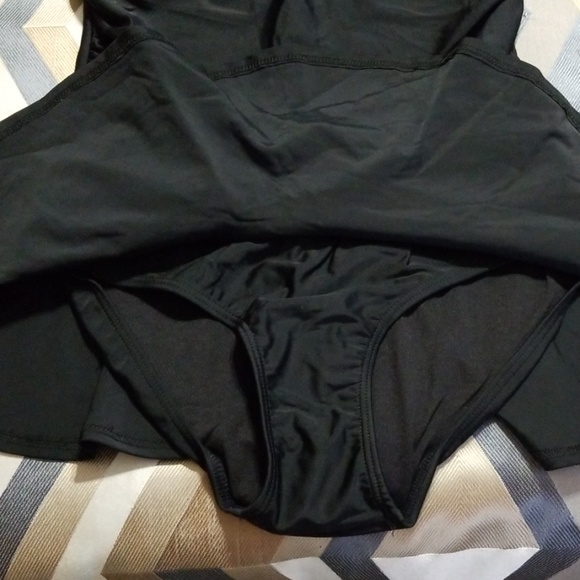 Black One Piece Swimsuit - Picture 2 of 4